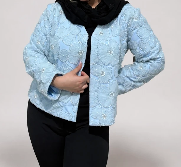کت تورمجلسی زنانه ابی