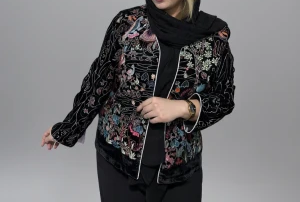 کت مخمل زنانه مجلسی